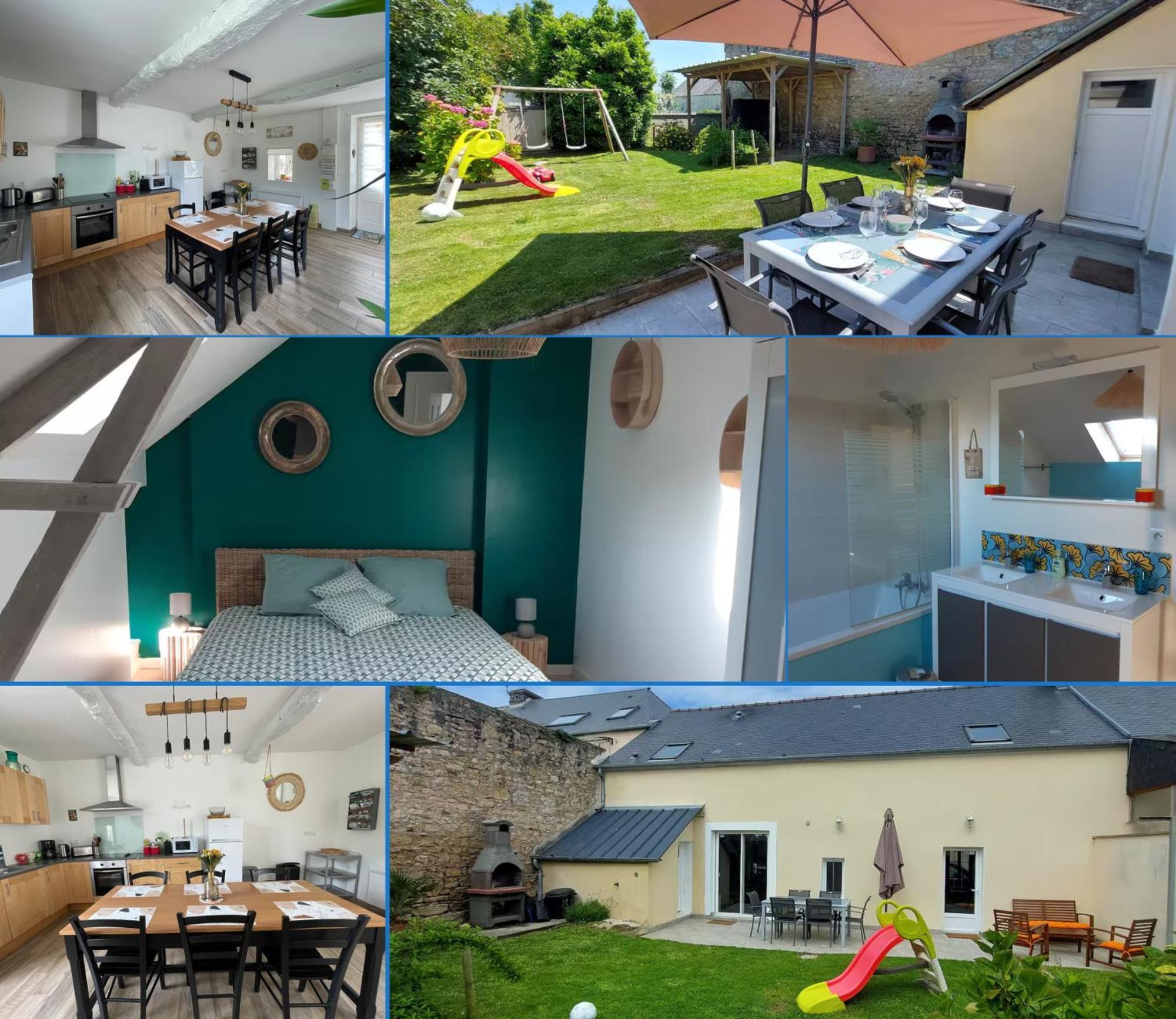 Le So Wild, Maison Avec Jardin Clos, Terrasse Amenagee, 5 Mn A Pied Commerce, Terrain De Tennis, A 800 M De La Plage D'Omaha Beach Jeux Arcade, Jouets, Materiel Jeunes Enfants Enfants, Table Ping-Pong Вьервиль-сюр-Мер Экстерьер фото